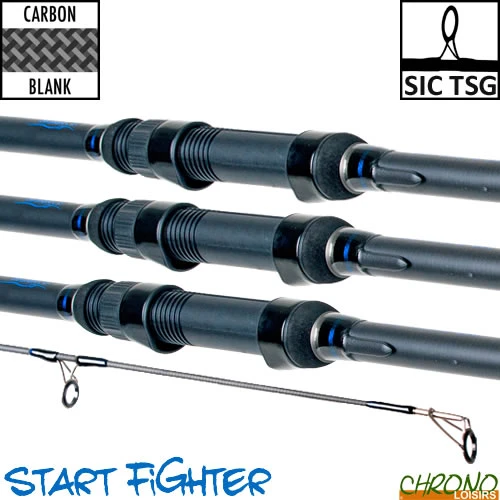Canne Carp Design Start Fighter 12' 3lbs (les 3) 3 Canne Carp Design Start Fighter 12' 3lbs (les 3)