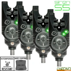 Détecteur Nash Siren S5 Digital Vert (les 4)