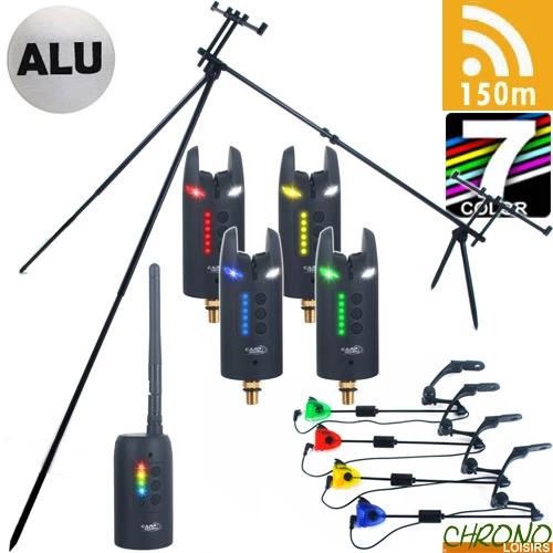 Pack Détection Carp Design Bank Pod Extreme Darkness 4D Blade 3 Pack Détection Carp Design Bank Pod Extreme Darkness 4D Blade