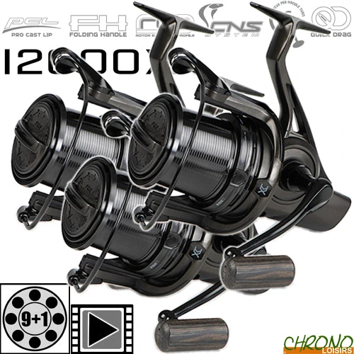 Moulinet Fox 12000XC (les 3) 3 Moulinet Fox 12000XC (les 3)