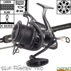 Ensemble Carp Design Slim Fighter Pro 12' 3.5lbs KR9000