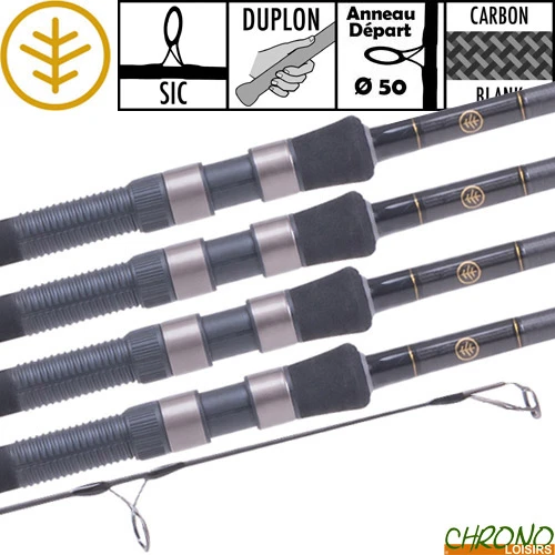 Canne Wychwood Extremis 50mm 12' 3.5lbs Full Duplon (les 4) 3 Canne Wychwood Extremis 50mm 12' 3.5lbs Full Duplon (les 4)