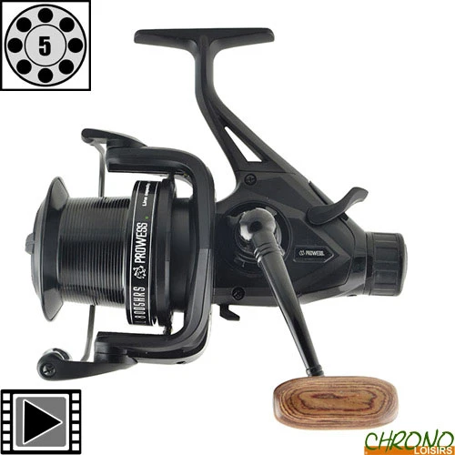 Moulinet Prowess Débrayable Nightfall 8005 HRS 3 Moulinet Prowess Débrayable Nightfall 8005 HRS