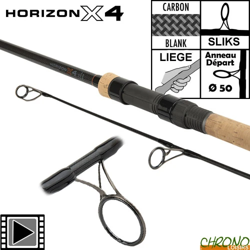 Canne Fox Horizon X4 50mm 12' 3lbs Full Cork 3 Canne Fox Horizon X4 50mm 12' 3lbs Full Cork