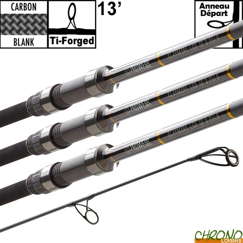 Canne Prowess Claymore LGD 50mm 13' 3.75lbs (les 3) 3 Canne Prowess Claymore LGD 50mm 13' 3.75lbs (les 3)