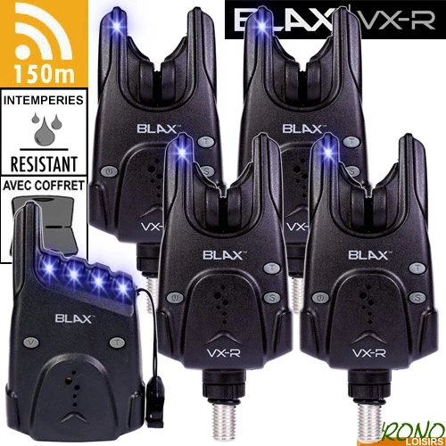 Coffret Carp Spirit Centrale 4 Détecteurs Blax VX-R Bleu 3 Coffret Carp Spirit Centrale 4 Détecteurs Blax VX-R Bleu