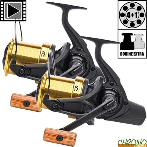 Moulinet Daiwa Emblem Carp 45 SCW Gold (les 2) 3 Moulinet Daiwa Emblem Carp 45 SCW Gold (les 2)
