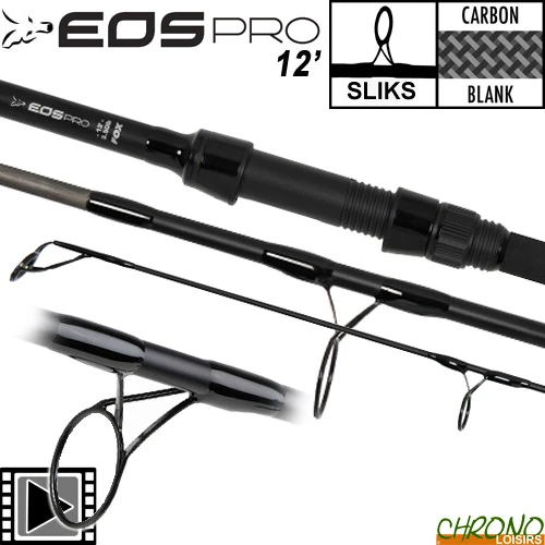 Canne Fox EOS Pro 50mm 12' 3lbs 3 Brins 3 Canne Fox EOS Pro 50mm 12' 3lbs 3 Brins