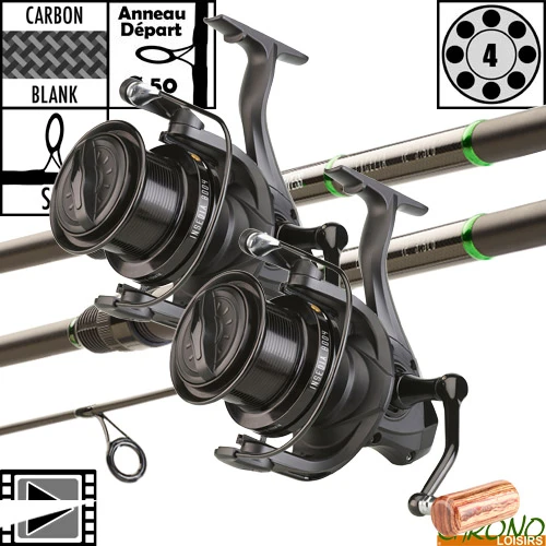 Ensemble Prowess Excelia 50mm 13' 3.5lbs 8004 FD (les 2) 3 Ensemble Prowess Excelia 50mm 13' 3.5lbs 8004 FD (les 2)