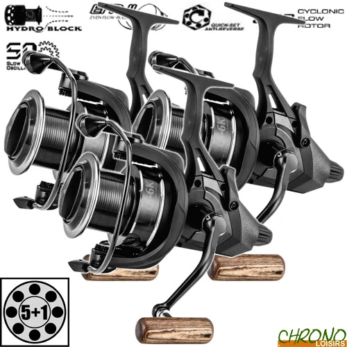 Moulinet Okuma Débrayable LS-6K (les 3) 3 Moulinet Okuma Débrayable LS-6K (les 3)